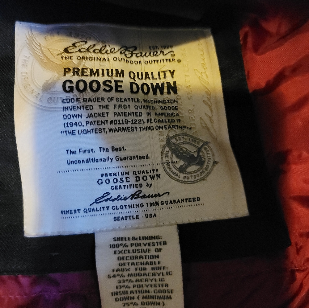 Eddie bauer parka XXl